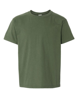 Gildan Youth Softstyle T-Shirt - Military Green