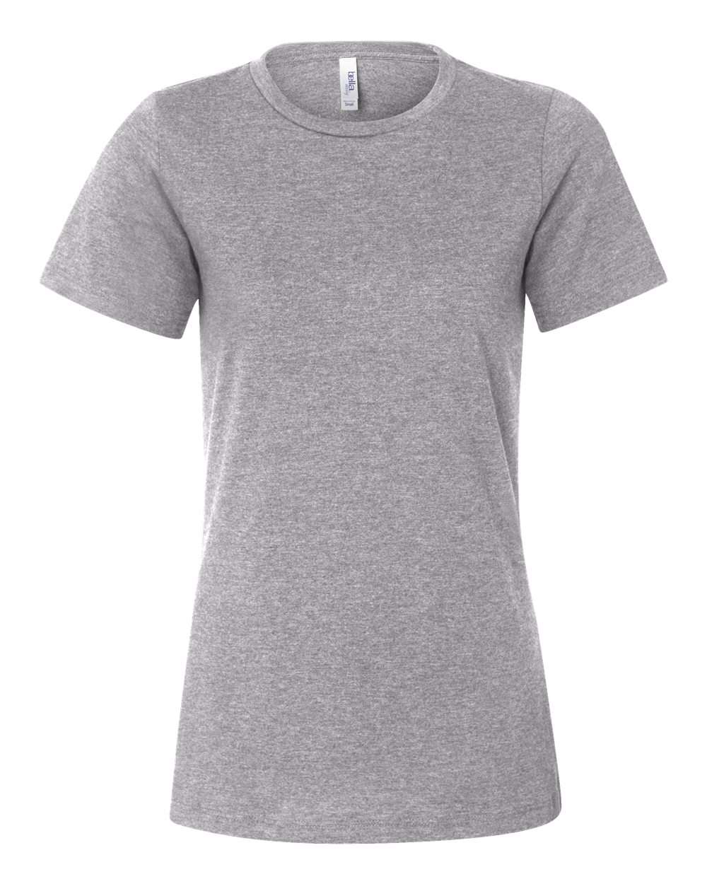 BELLA + CANVAS Ladies' Relaxed Heather CVC Short-Sleeve T-Shirt - Athletic Heather