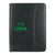 Leather Look 8 ½" x 11" Zippered Portfolio With Calculator