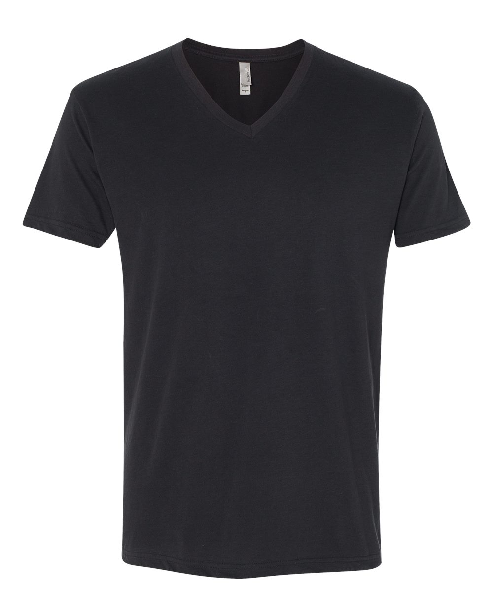 Next Level Men's Sueded V-Neck T-Shirt - Black