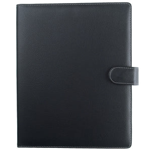 Pebble Grain Portfolio - Black