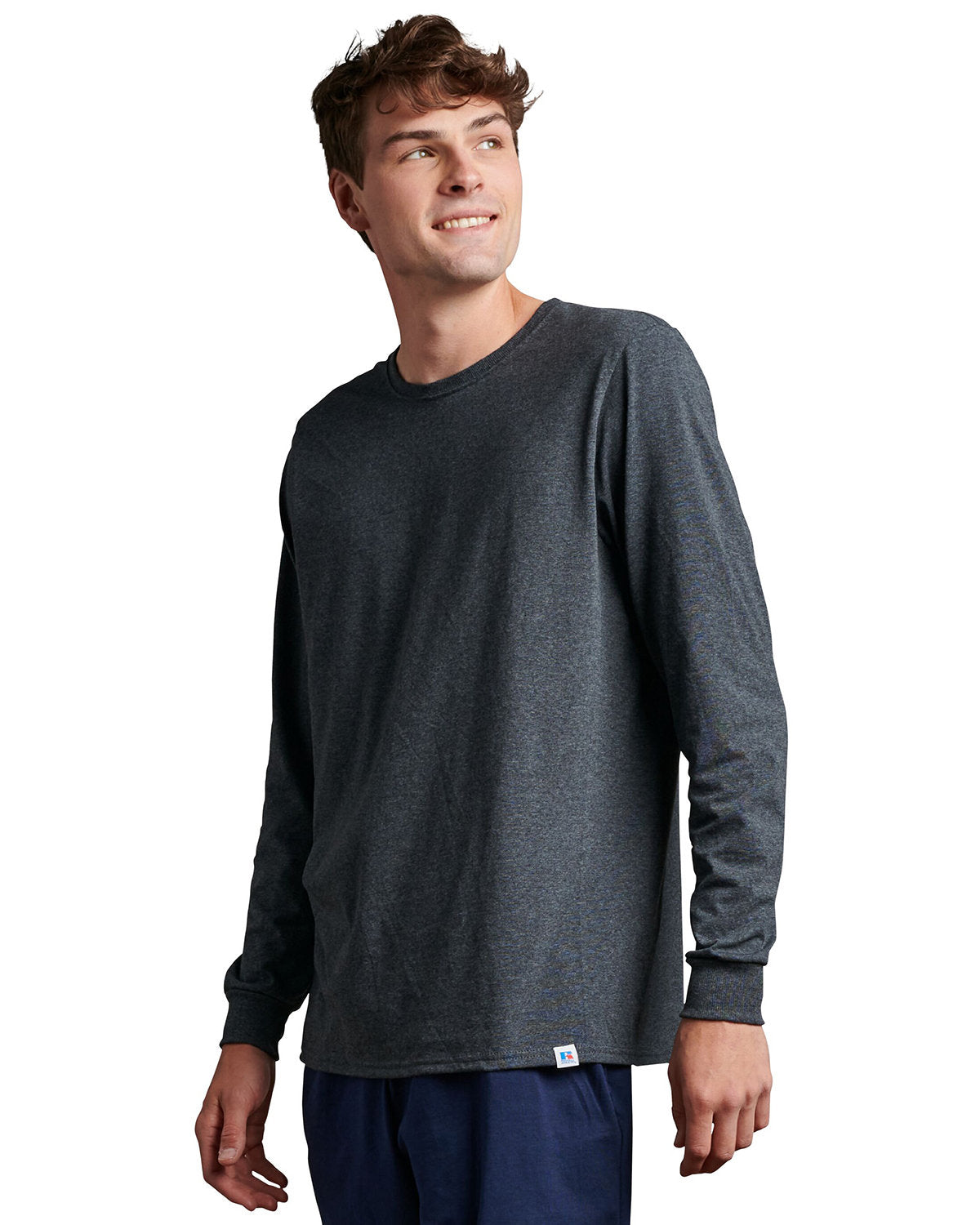 Russell Athletic Unisex Essential Performance Long-Sleeve T-Shirt - Front