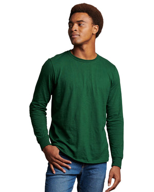 Russell Athletic Unisex Essential Performance Long-Sleeve T-Shirt - Dark Green