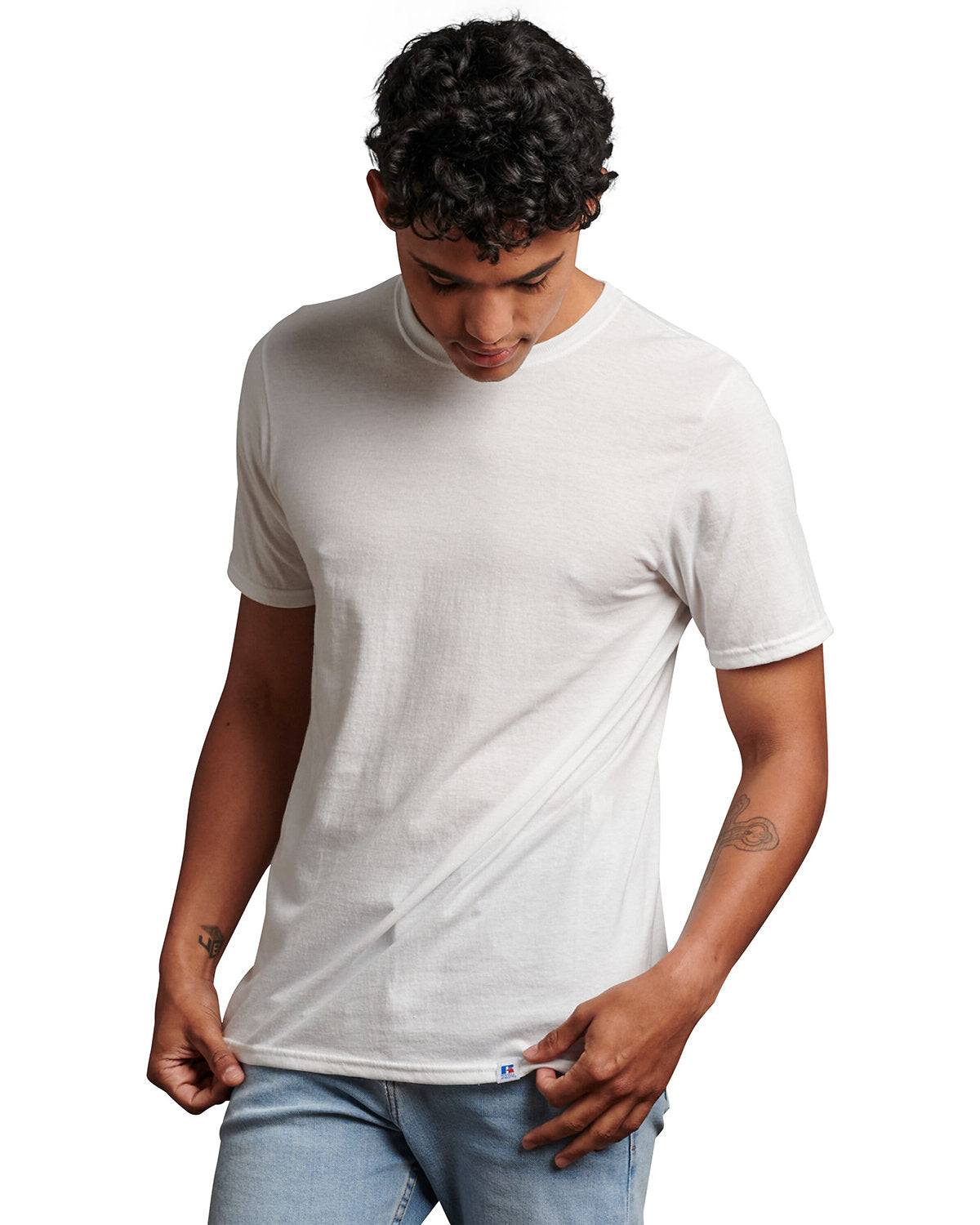 Russell Athletic Unisex Essential Performance T-Shirt - White