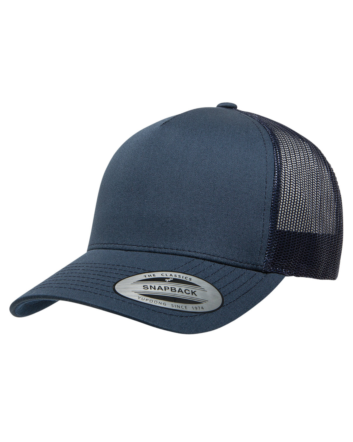 YP Classics Adult Retro Trucker Cap - Navy