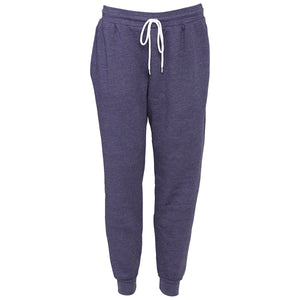 Bella + Canvas Unisex Jogger Sweatpant - Heather Navy