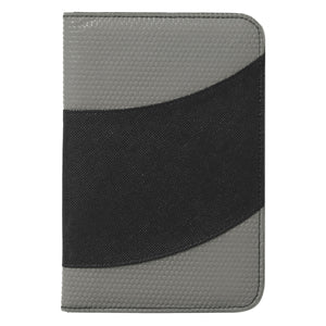 Non-Woven 5" x 7" Bubble Padfolio - Fsc Gray With Black