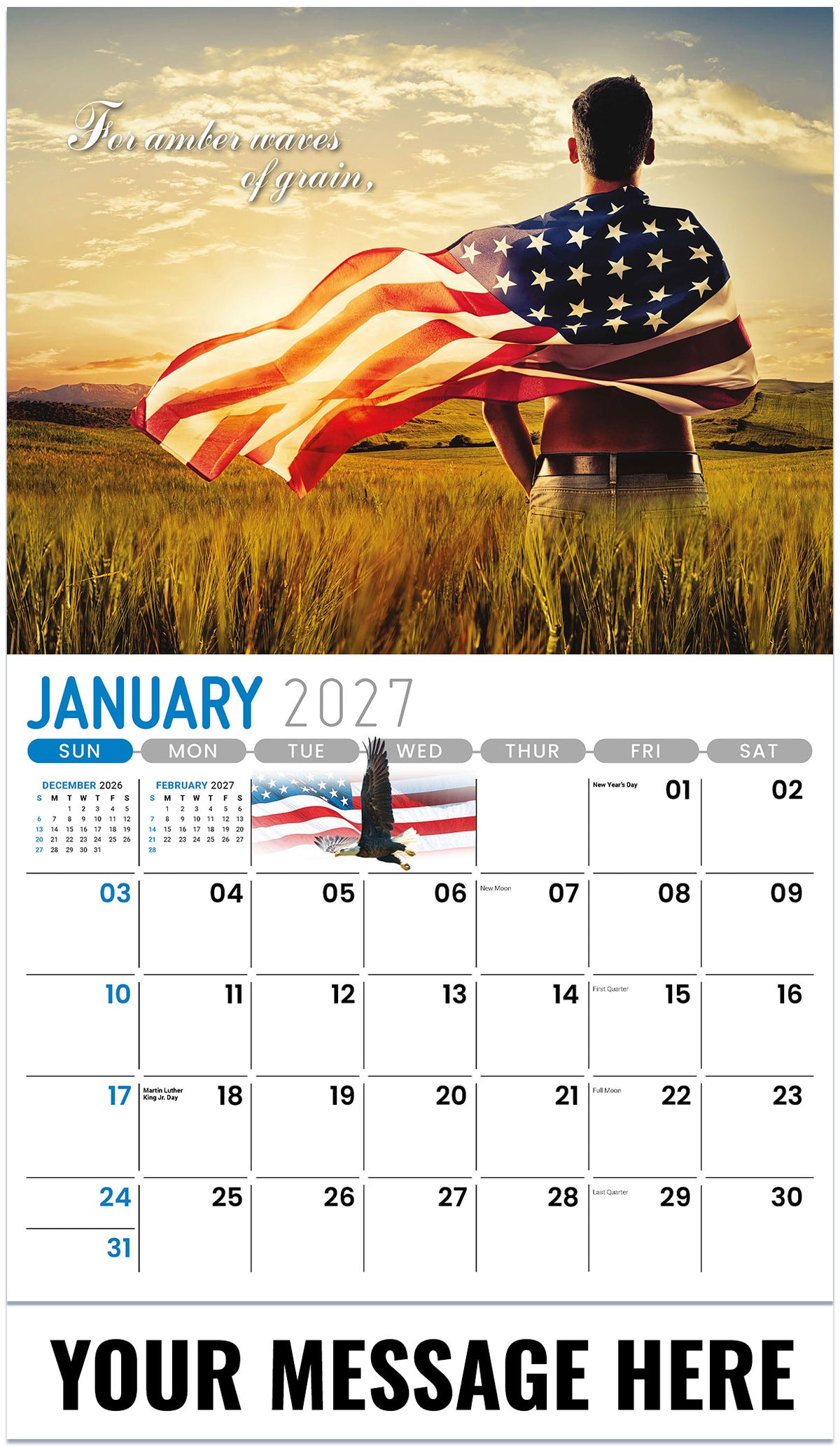America The Beautiful - 2027 Promotional Calendar