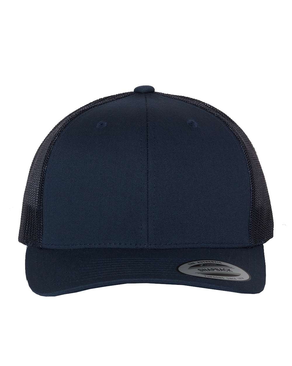 YP Classics Adult Retro Trucker Cap - Navy
