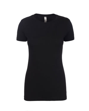 Next Level Ladies' CVC T-Shirt - Black