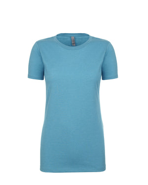 Next Level Ladies' CVC T-Shirt - Bondi Blue
