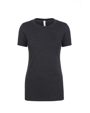 Next Level Ladies' CVC T-Shirt - Charcoal