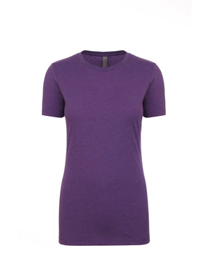 Next Level Ladies' CVC T-Shirt - Purple Berry