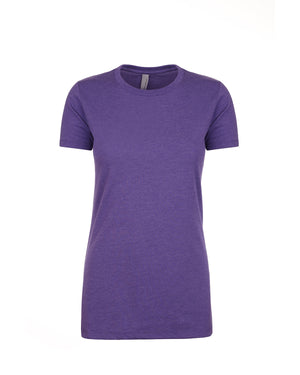 Next Level Ladies' CVC T-Shirt - Purple Rush