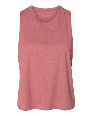 BELLA + CANVAS Ladies' Racerback Cropped Tank