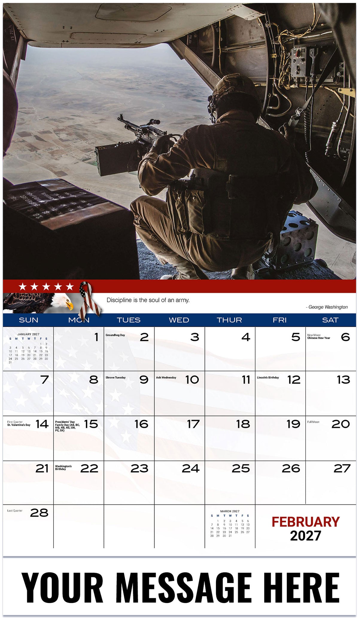 Home of the Brave - 2027 Promotional Calendar
