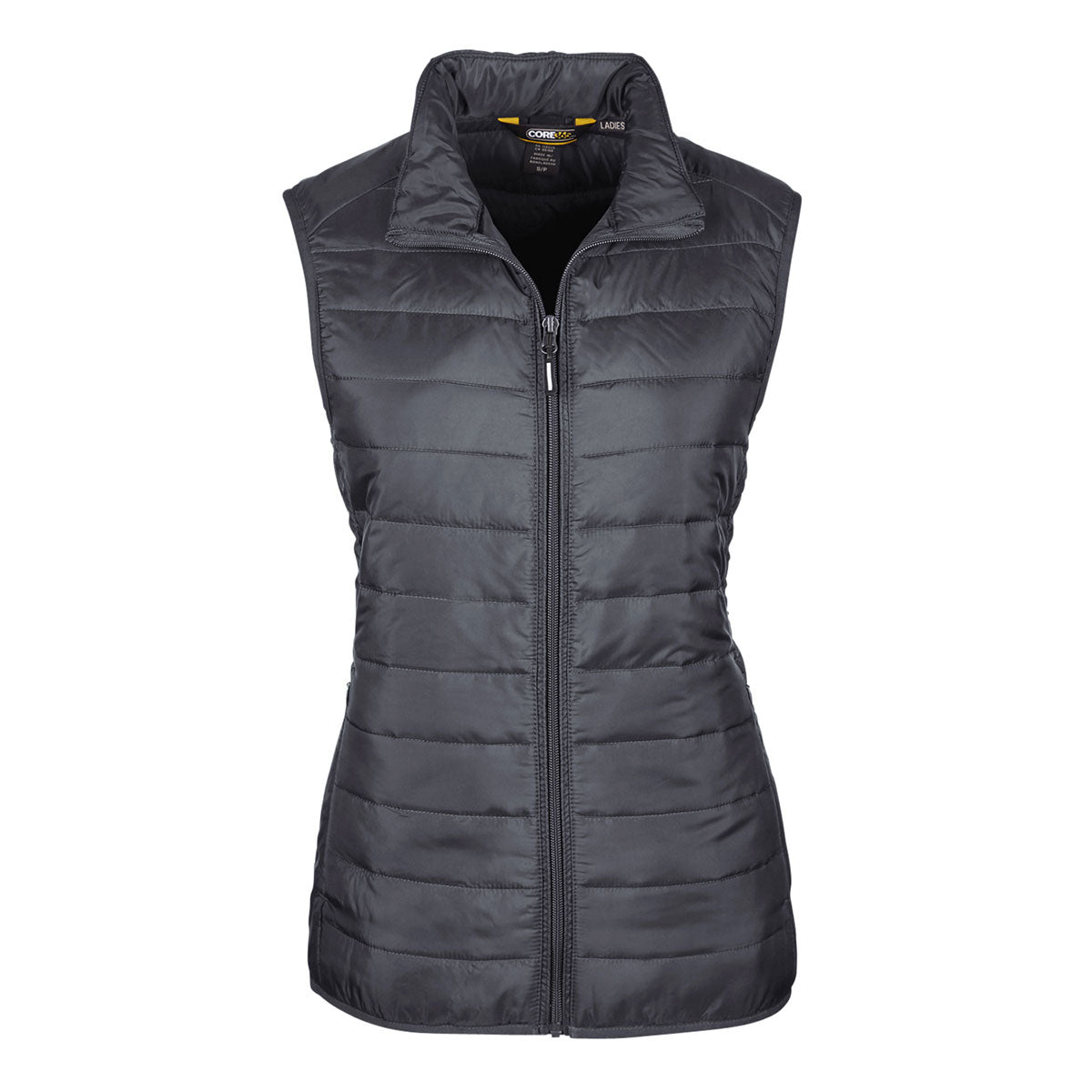 Core365 Packable Puffer Vest - Women ACCE702W (Carbon)