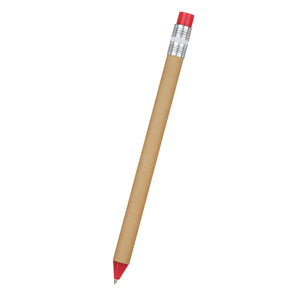 Pencil-Look Pen - Red