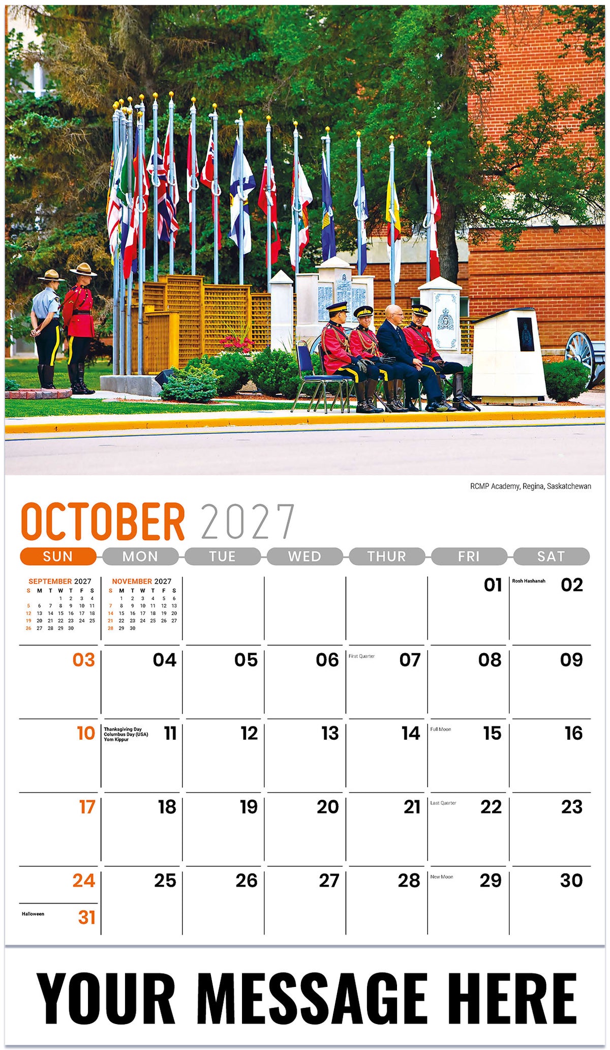 Scenes of Western Canada - 2027 Promotional Calendar