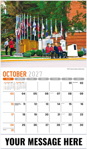 Scenes of Western Canada - 2027 Promotional Calendar