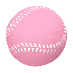 Baseball Shape Stress Reliever - Pink