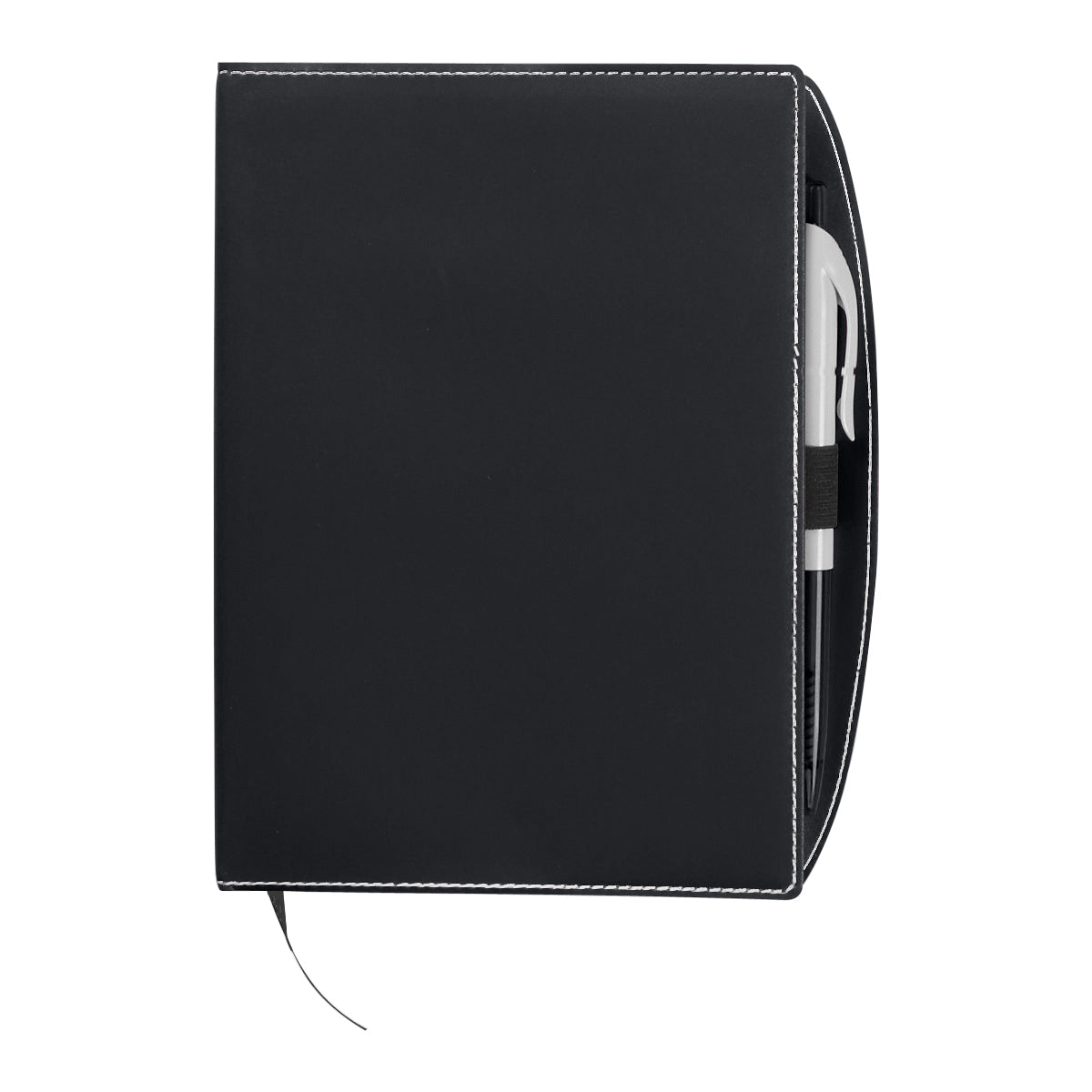 Savannah Notebook With Pen - Black
