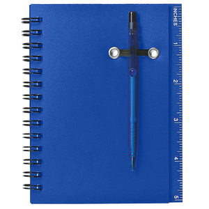 Spiral Notebook & Pen - Frost Blue