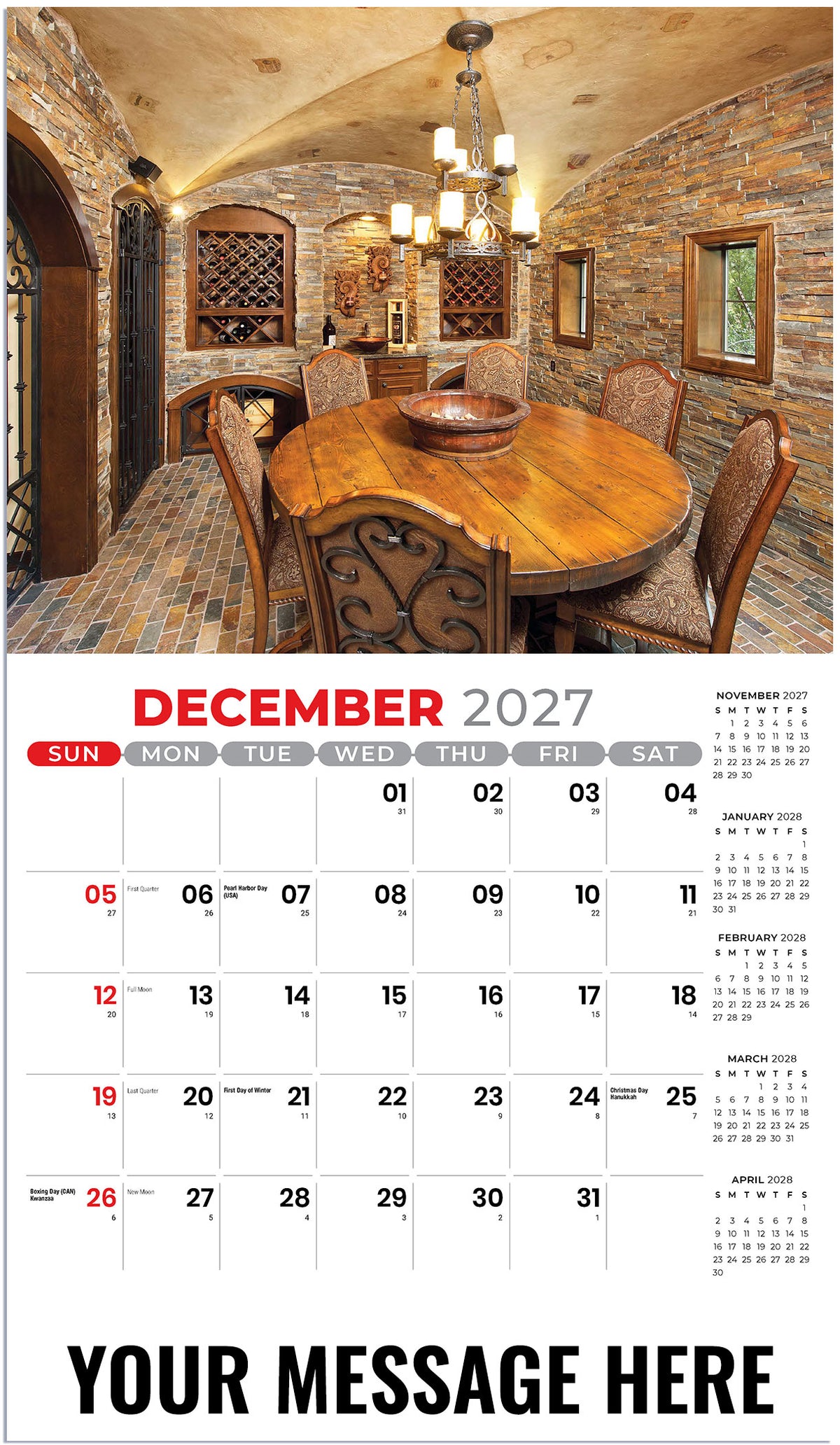 Decor and Design - 2027 Promotional Calendar
