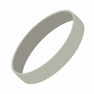 Silicone Wrist Bands- Debossed CM2050_D -
