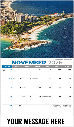 Sun, Sand & Surf - 2026 Promotional Calendar