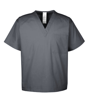 Adult Restore Scrub Top - Dark Charcoal