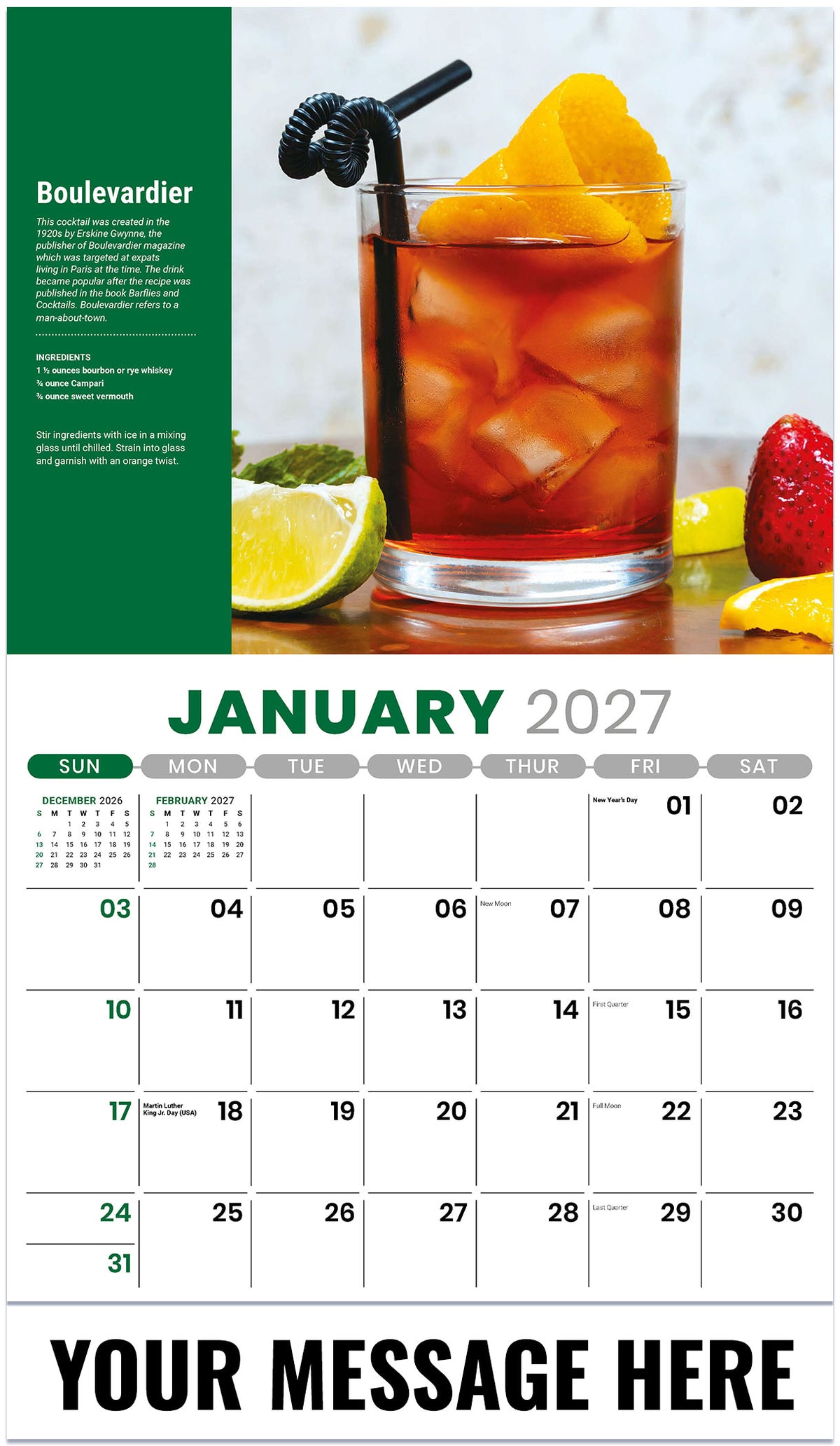 Happy Hour - 2027 Promotional Calendar