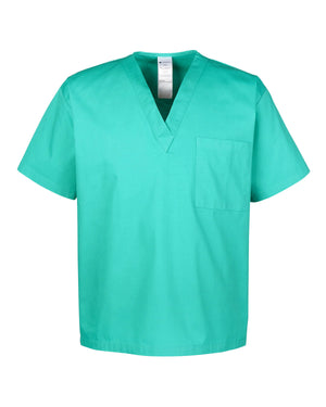 Harriton Adult Restore Scrub Top - Aqua Green