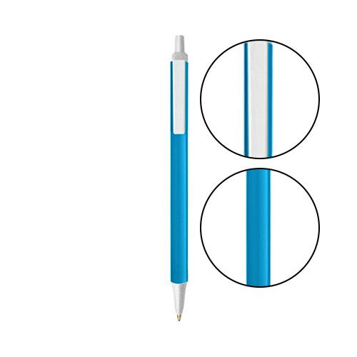 Blue BIC® Clic Stic® Pen - Blue With Clear