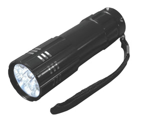 Mini Aluminum Flashlight - CM2093 - Black