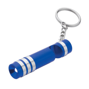 Versa Aluminum LED Key Light With Bottle Opener - Blue