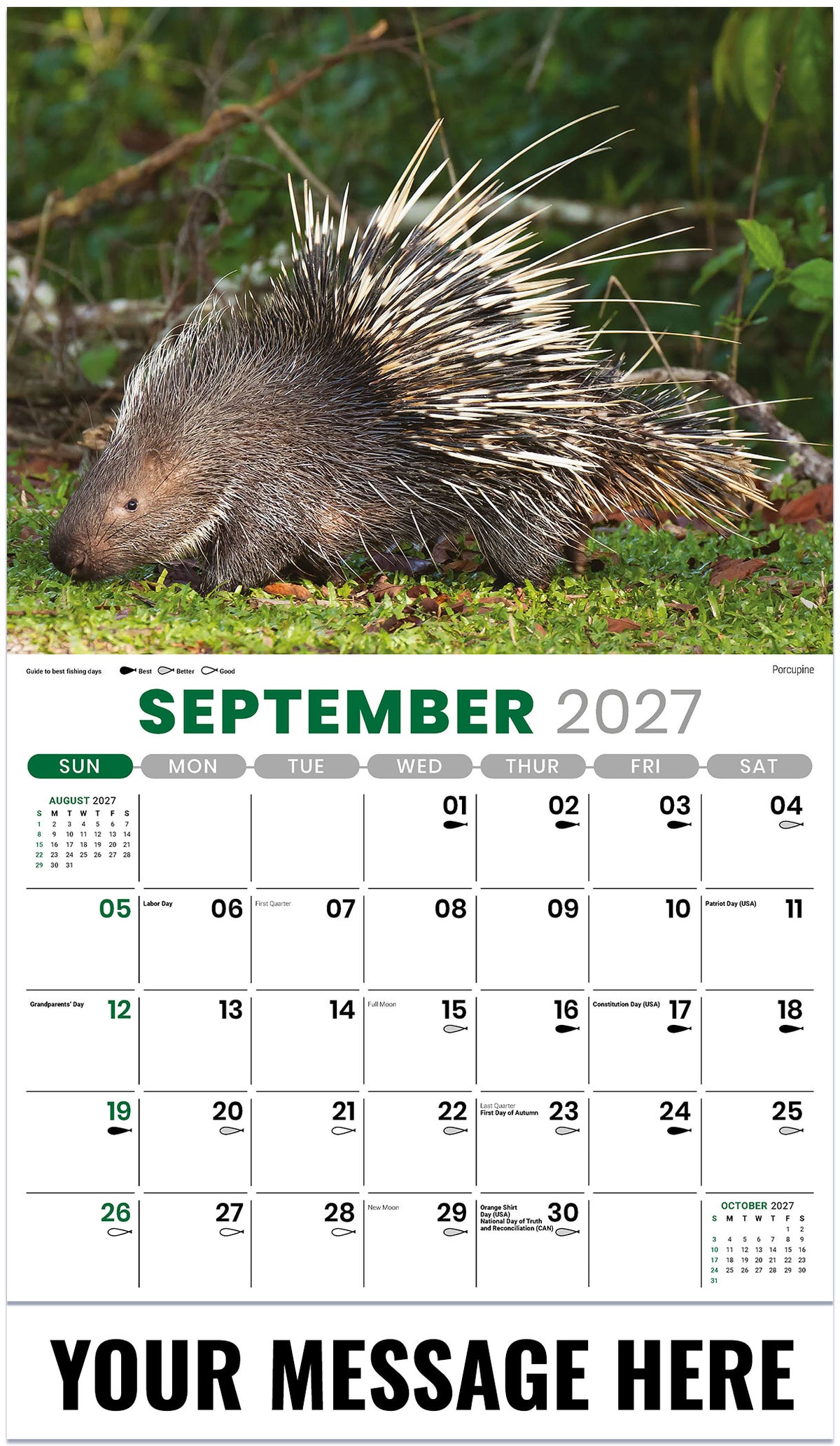 North American Wildlife - 2027 Promotional Calendar