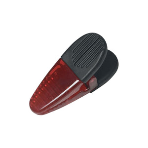 Alligator Clip - Red With Black