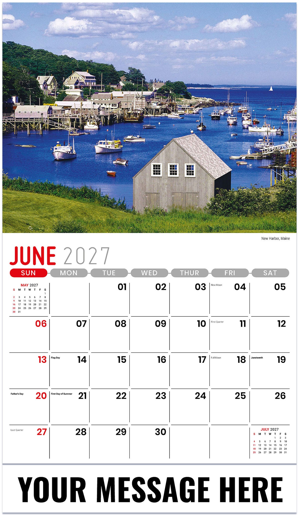 Scenes of New England - 2027 Promotional Calendar