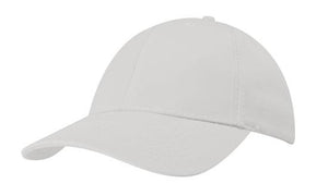 6 Panel 100% Recycled Eco Cap - Custom Embroidered - HP_4050 - White