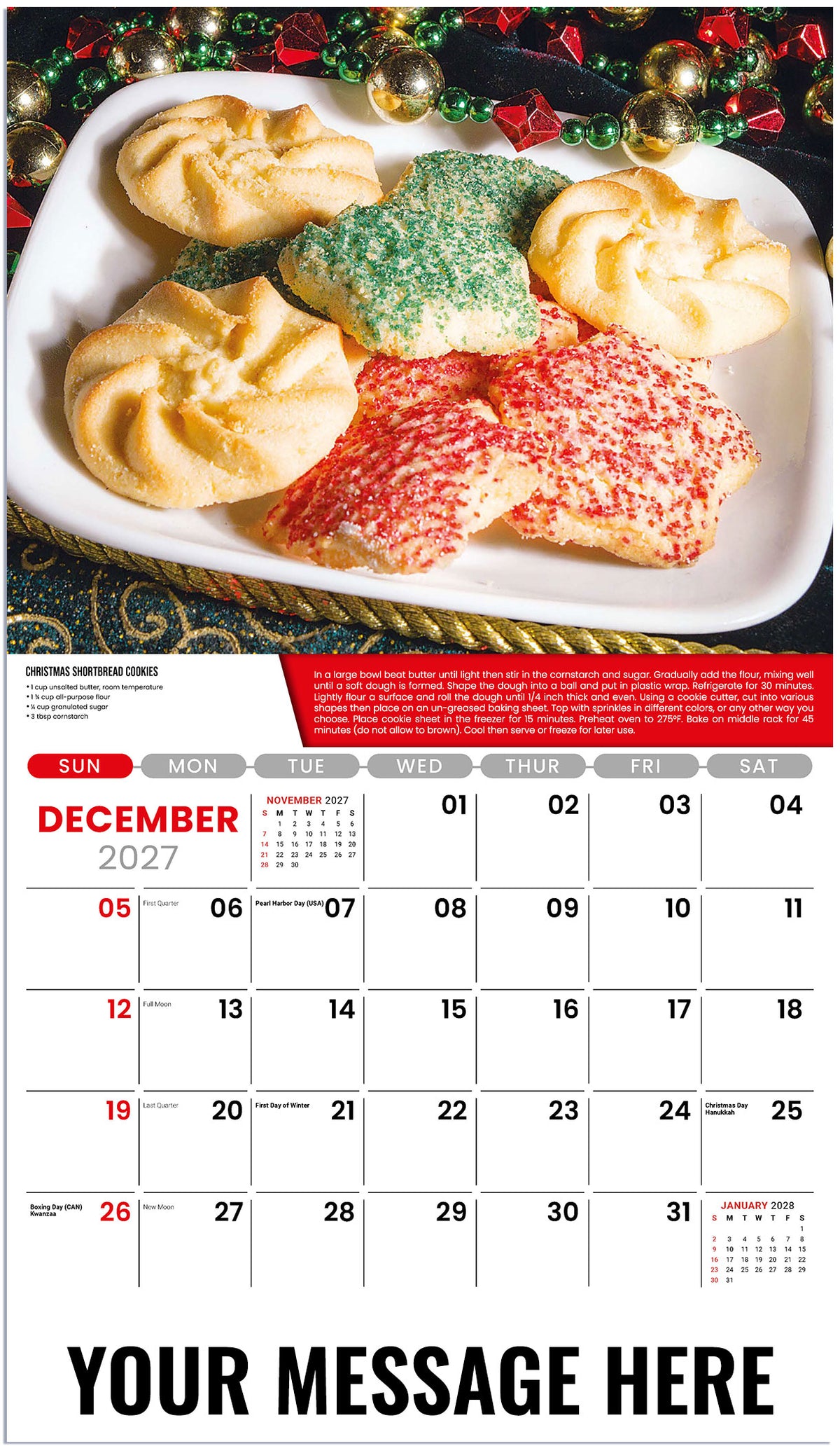 Recipes - 2027 Promotional Calendar