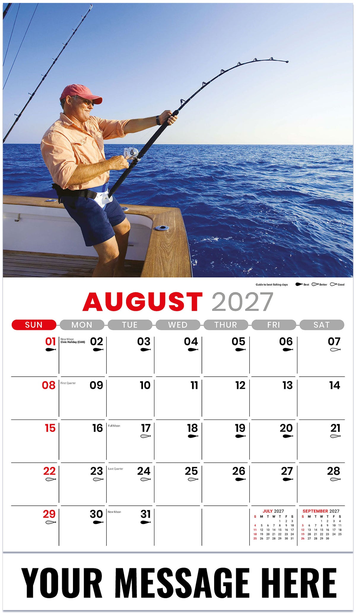 Fishing and Hunting - 2027 Promotional Calendar