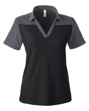 Core365 Ladies' Fusion ChromaSoft Colourblock Polo