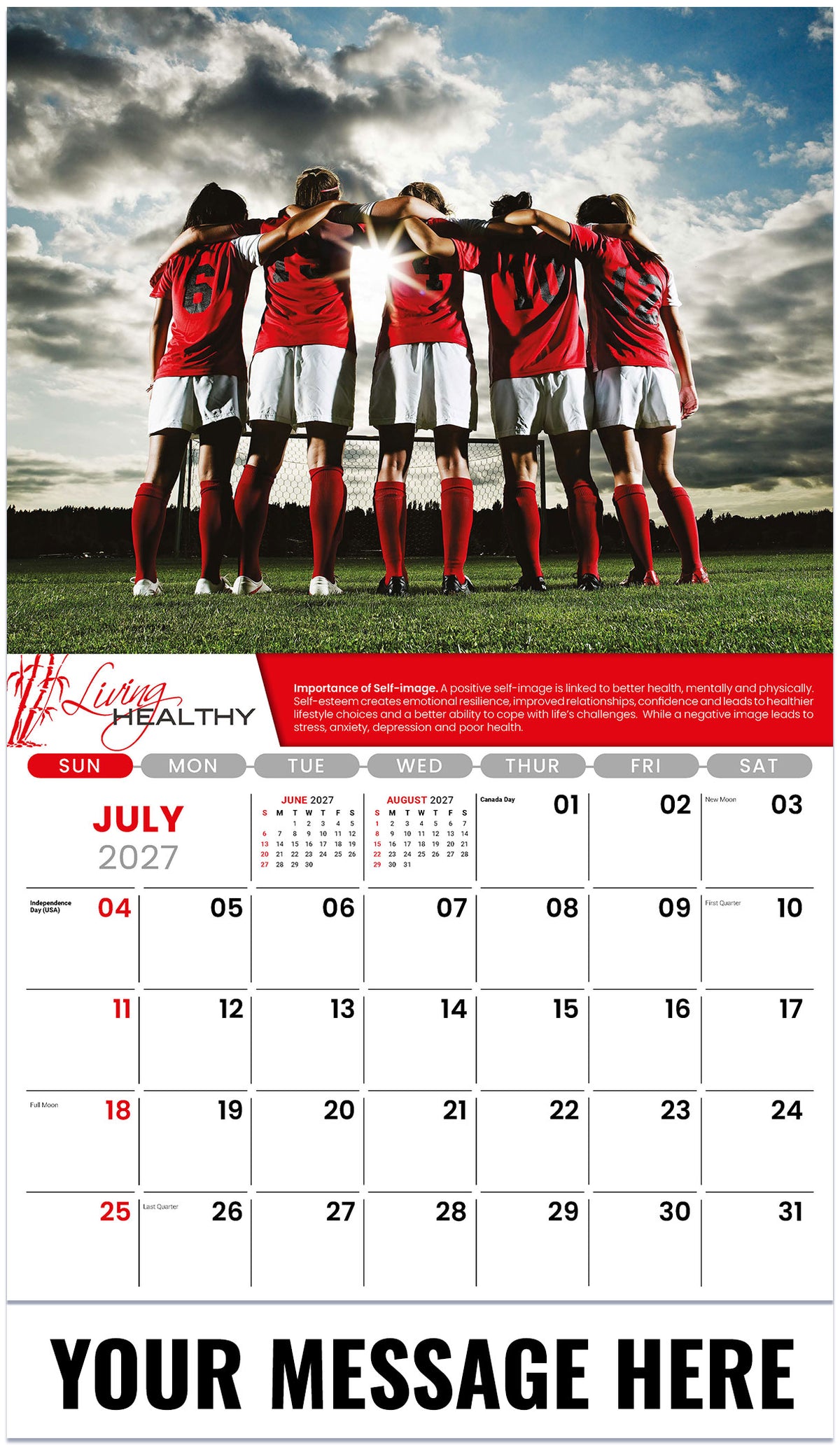 Living Healthy - 2027 Promotional Calendar