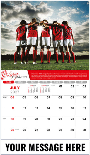 Living Healthy - 2027 Promotional Calendar