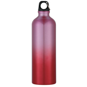 25 Oz. Gradient Aluminum Bike Bottle - Red