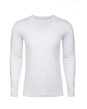 Next Level Apparel Men's Cotton Long-Sleeve Crew