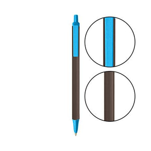 Espresso BIC® Clic Stic® Pen - Espresso With Blue