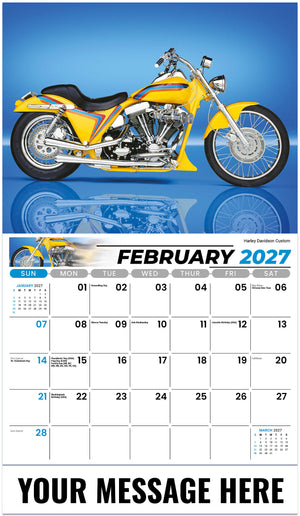 Motorcycle Mania - 2027 Promotional Calendar