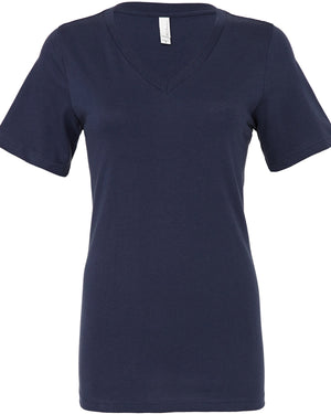 Bella + Canvas Ladies' Relaxed Jersey V-Neck T-Shirt